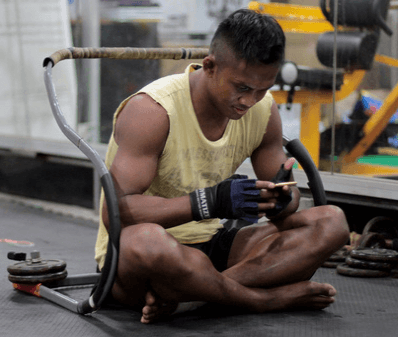 Buakaw Banchamek Training